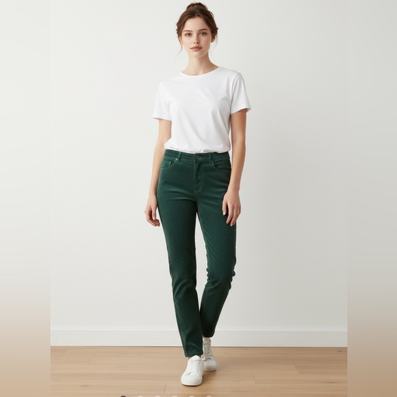 Talbots Pants - Talbots Crushed Corduroy straight leg pants.  Size: 6